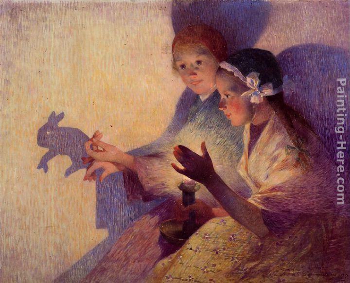 Ferdinand Loyen Du Puigaudeau Chinese Shadows, the Rabbit
